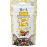Brit Care Cat Snack Shiny Hair losos 50 g – Zboží Mobilmania