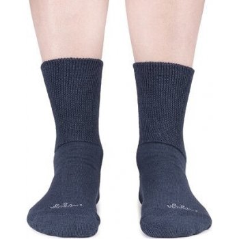 Sibiřské merino ponožky 2 ks Šedá