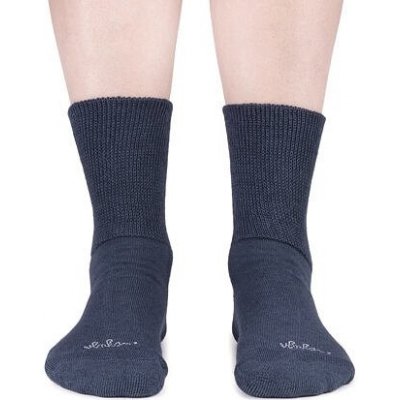 Sibiřské merino ponožky 2 ks Šedá – Zboží Mobilmania