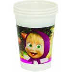 PROCOS kelímky 200ml Máša a Medvěd – Zboží Dáma