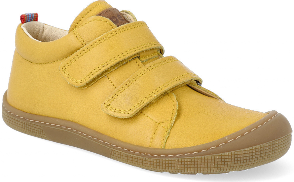 Koel4kids Barefoot tenisky Danny Nappa yellow