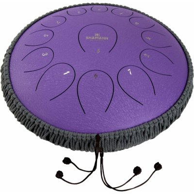 Shamann 14" 13 Notes C-Major Lavender Tongue Drum – Sleviste.cz