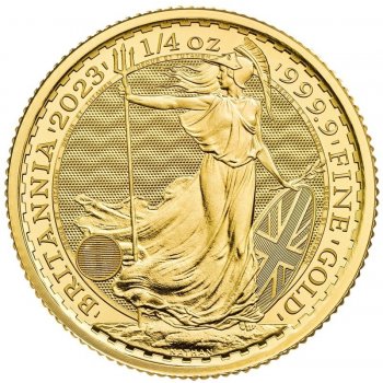 The Royal Mint 25 Pounds Britannia 1/4 oz