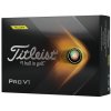 Golfový míček Titleist PRO V1 žluté 3 ks