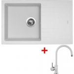 Sinks G4428 Set LINEA 780 Milk + VITALIA Milk – Zboží Dáma