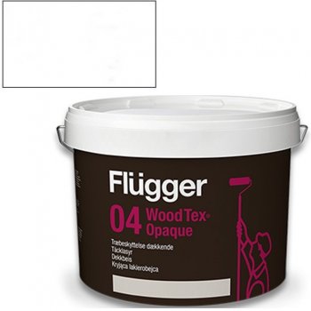 Flügger Wood Tex Aqua 04 Opaque 0,7 l P14 bílá