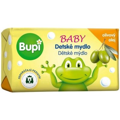 Bupi mýdlo dětské s olivovým olejem 100 g – Zbozi.Blesk.cz