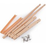 Vyšívací rám nastavitelný 30,5x54,5 cm přírodní sv. 1 ks – Zboží Dáma