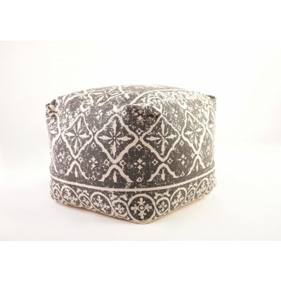 IGOTREND IGOTREND, Taburet POUF 45 cm x 45 cm x 35 cm , dekor 2 – Hledejceny.cz
