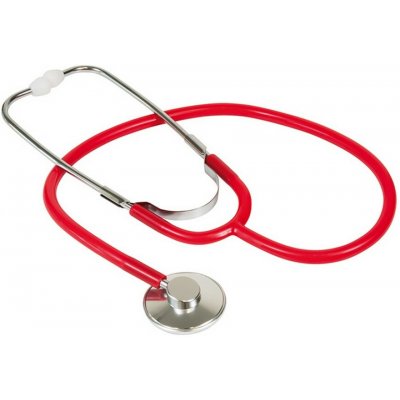 KAWE Fonendoskop plochý sesterský červený – Sleviste.cz