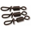 Rybářská karabinka a obratlík Carp’R’Us Gizmo Quick Change Swivel vel.11