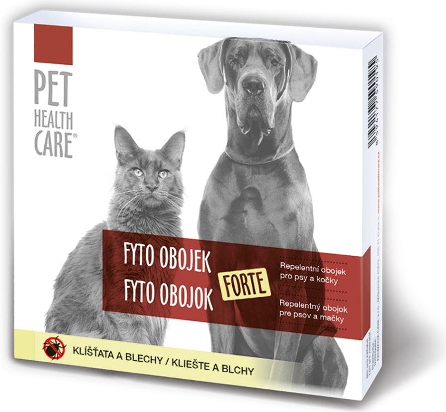 Pet Health Care Fyto Biocidní obojek pro psy a kočky 65 cm od 200 Kč -  Heureka.cz
