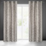 Takoy Závěs LIVIA s botanickým reliéfním vzorem-HF-384428 | 140 x 250 cm – Hledejceny.cz