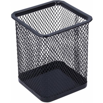 Stojánek drátěný na tužky stříbrný čtver – Sleviste.cz