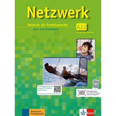 Netzwerk A2 Teil 2 /Kursb., Arbetsb.,CD2,DVD – Dengler, Rusch – Zbozi.Blesk.cz