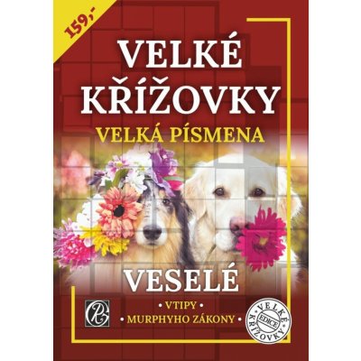 Velké křížovky veselé - Velké písmena – Hledejceny.cz