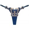 Dámské erotické kalhotky a tanga Amparo Miranda® Erotické kalhotky Butterfly B253 Modrá