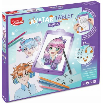 Maped Sada Creativ Avatar tablet Manga – Sleviste.cz