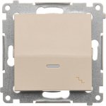 Simon Kontakt 54 Premium Krémová schodišťový s podsvícením LED modul rychlospojka, DW6L.01/41 – Hledejceny.cz