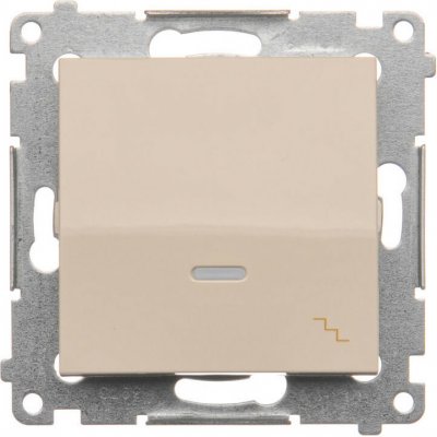 Simon Kontakt 54 Premium Krémová schodišťový s podsvícením LED modul rychlospojka, DW6L.01/41 – Hledejceny.cz