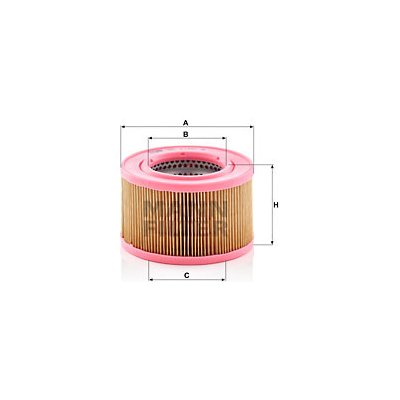 Vzduchový filtr MANN-FILTER C 1540 – Hledejceny.cz