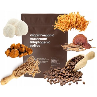 Vilgain Adaptogenní káva BIO 180 g – Sleviste.cz
