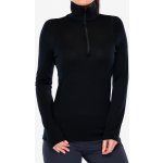 Icebreaker Wmns 260 Tech LS Half Zip Black – Zboží Dáma