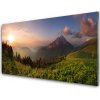 Obraz akrylový obraz Hora Les Příroda 100x50 cm