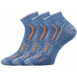 VoXX Sportovní ponožky REX 11 3 páry Jeansmelé – Zboží Mobilmania