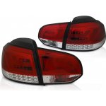 ZADNÍ SVĚTLA, SVĚTLOMETY VW GOLF 6, LED BAR, RED/WHITE – Hledejceny.cz