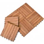 Rojaplast Thermowood podlahové dlaždice R94008 6 ks – Zboží Mobilmania