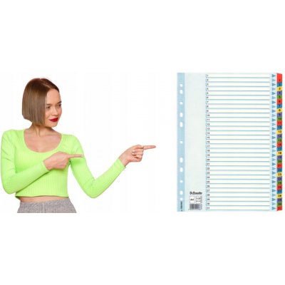 Esselte Rozlišovač Mylar 1 - 31, 31 listů A4 – Hledejceny.cz
