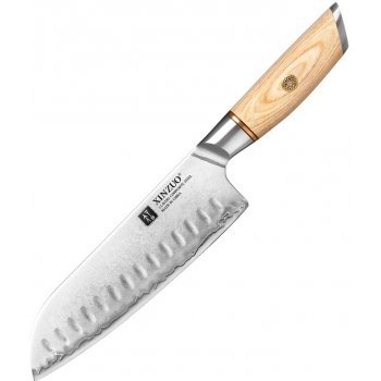 XinZuo Santoku nůž Lan B37S 7"