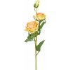 Květina Růže oranžovo-zelená 70 cm