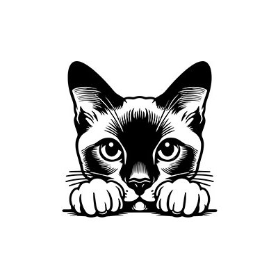 samolepka Siamská kočka – Zboží Živě