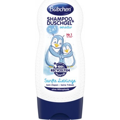 Bübchen Něžný miláček šampon a sprchový gel Sensitiv 2v1 230 ml – Hledejceny.cz