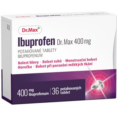 IBUPROFEN DR.MAX POR 400MG TBL FLM 36 I