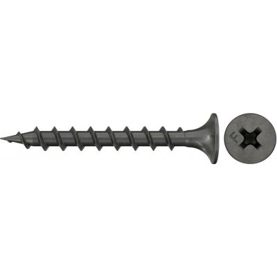 Fischer 665090 šroub do sádrokartonu 3.5 mm 35 mm křížová drážka Philips ocel galvanizováno zinkem 1000 ks – Hledejceny.cz
