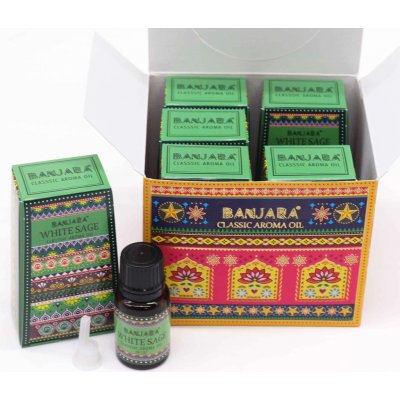 Banjara Indický vonný olej White Sage 10 ml – Hledejceny.cz