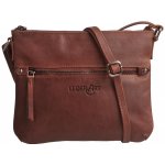 LederArt dámská kožená kabelka LA-1726 hnědá hnědá – Zboží Mobilmania