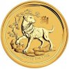 The Perth Mint zlatá mince Gold Lunární Série II Rok Psa 2018 1 oz