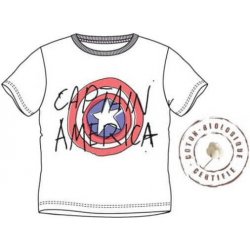 Sun CITY dětské tričko Avengers Captain America BIO bavlna 2 3 roky