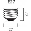 Diolamp Úsporná žárovka 65W/E27/230V/2700K/3700Lm/270°