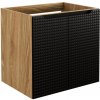 Koupelnový nábytek Comad LUXOR BLACK 82-60-2D Koupelnová skříňka, dvířka 60cm