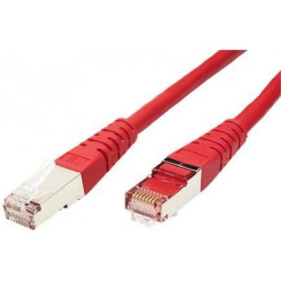 Datacom H6GLG01K0R Patch, S/FTP,Cat6,2xRJ45, 1m, červený – Zboží Mobilmania