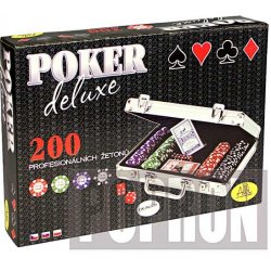 Premium Poker deluxe dřevěný míchač na karty