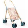 Výbavička pro panenky Djeco Dolls Walking Wooden Stroller Little Cubes 44 cm