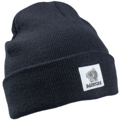 Nash Čepice Make It Happen Badge Beanie Hat Black – Zboží Dáma