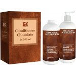 Brazil Keratin Chocolate Conditioner 2 x 550 ml dárková sada – Sleviste.cz