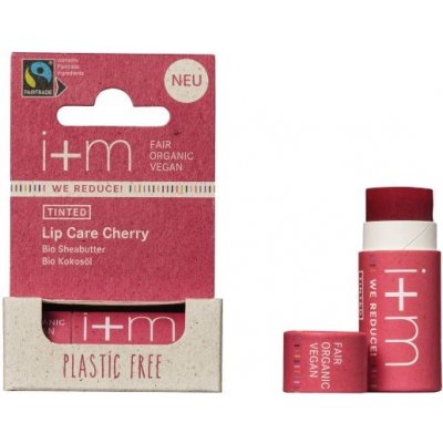 i+m Naturkosmetika Balzám na rty cherry 5 g – Zboží Dáma
